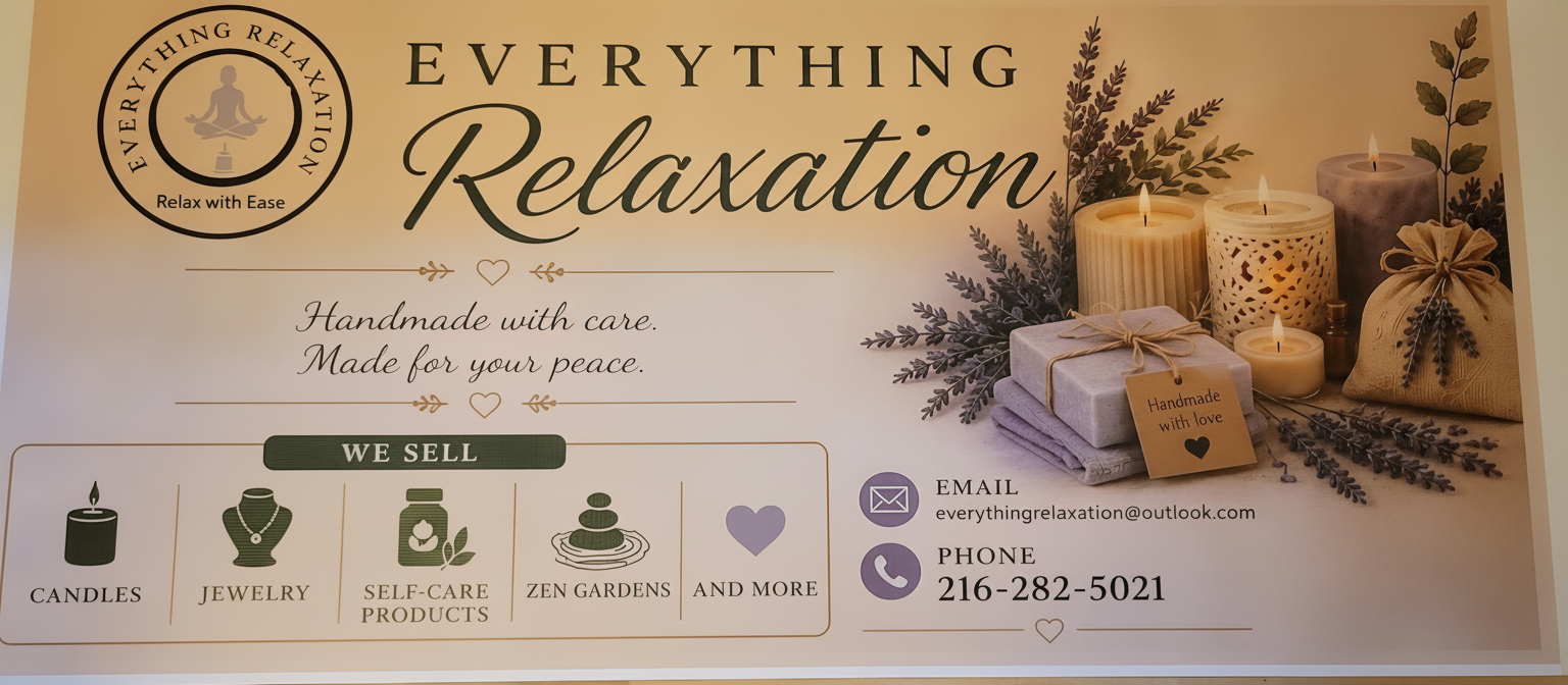 Everything Relaxation — Handmade Candles, Soaps & Bath Products